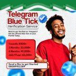 Telegram Blue Tick Verification