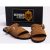 Brown Bruze Slide On Sandals For Sale