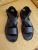 Black Senator Sandals