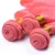 Wholesale top quality pink hair extension raw Brazilian human hair body wave grade 10a bundles with closure frontal set