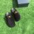 Black Mules Men Gold Suede Shoes